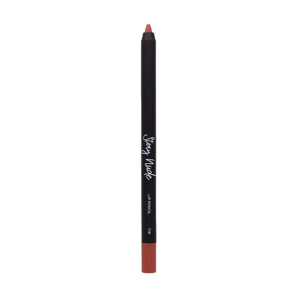 Олівець для губ Parisa Cosmetics Stay Nude 718 Коричнево-персиковий, 1.2 г